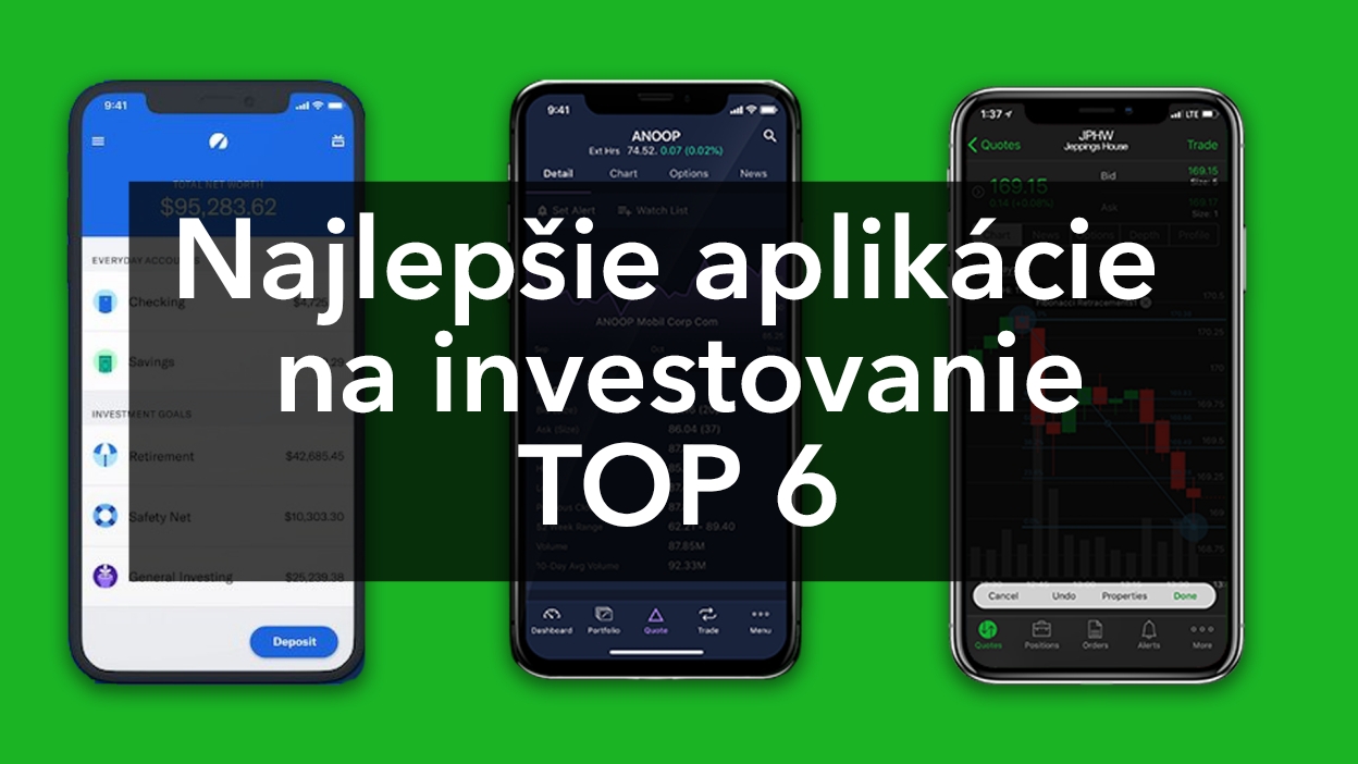 Nejlepší Aplikace Pro Investování Top 6 Topdencz 1363